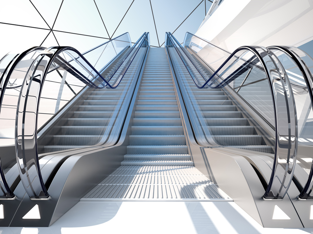 vertical escalator transportation